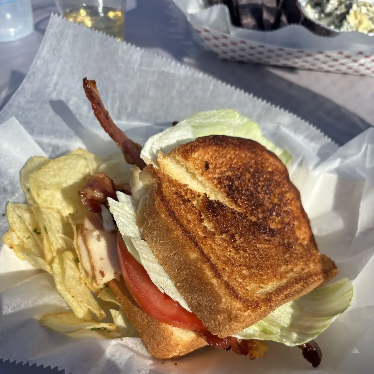 Grilled Cheese blt Panini