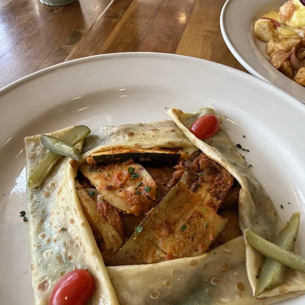 Ratatouille Crepe