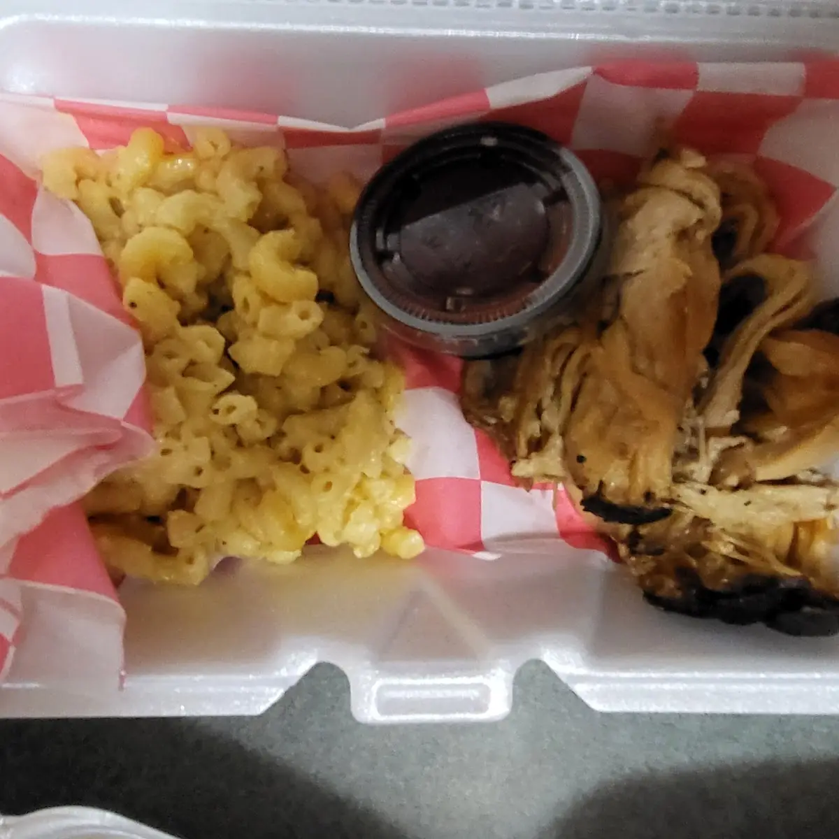 Pulled Pork and Mac and Cheese