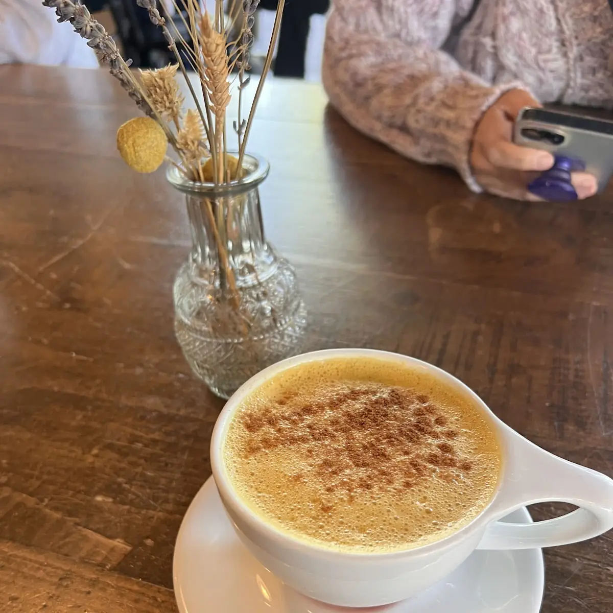 Turmeric Dirty Chai