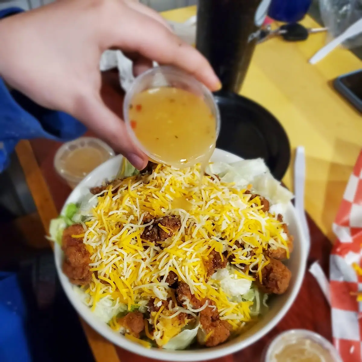 Crispy Chicken Salad