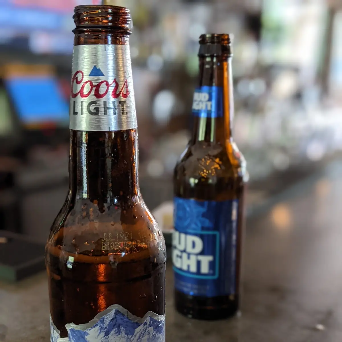 Coors Light and Bud Light