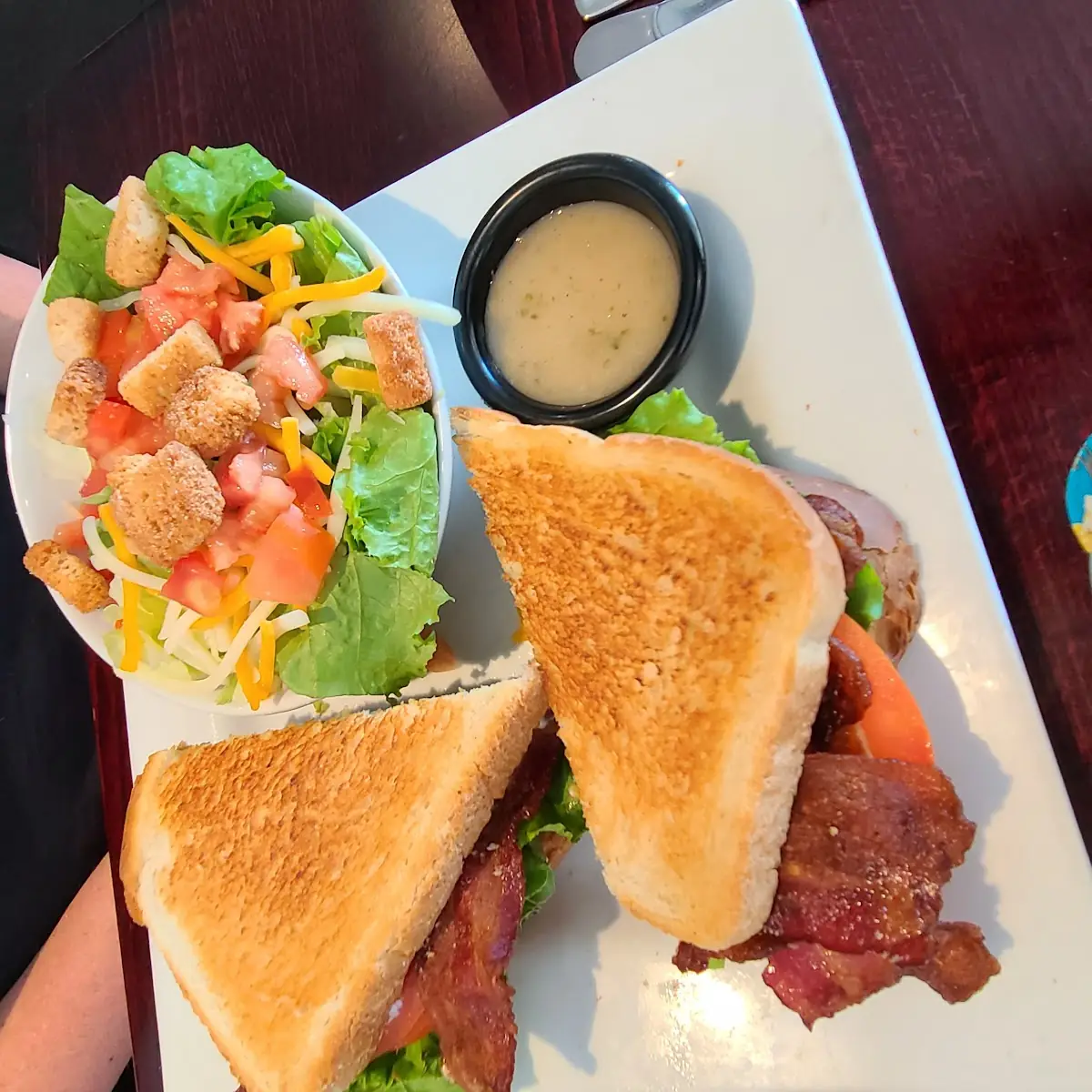 blt Sandwich and Salad