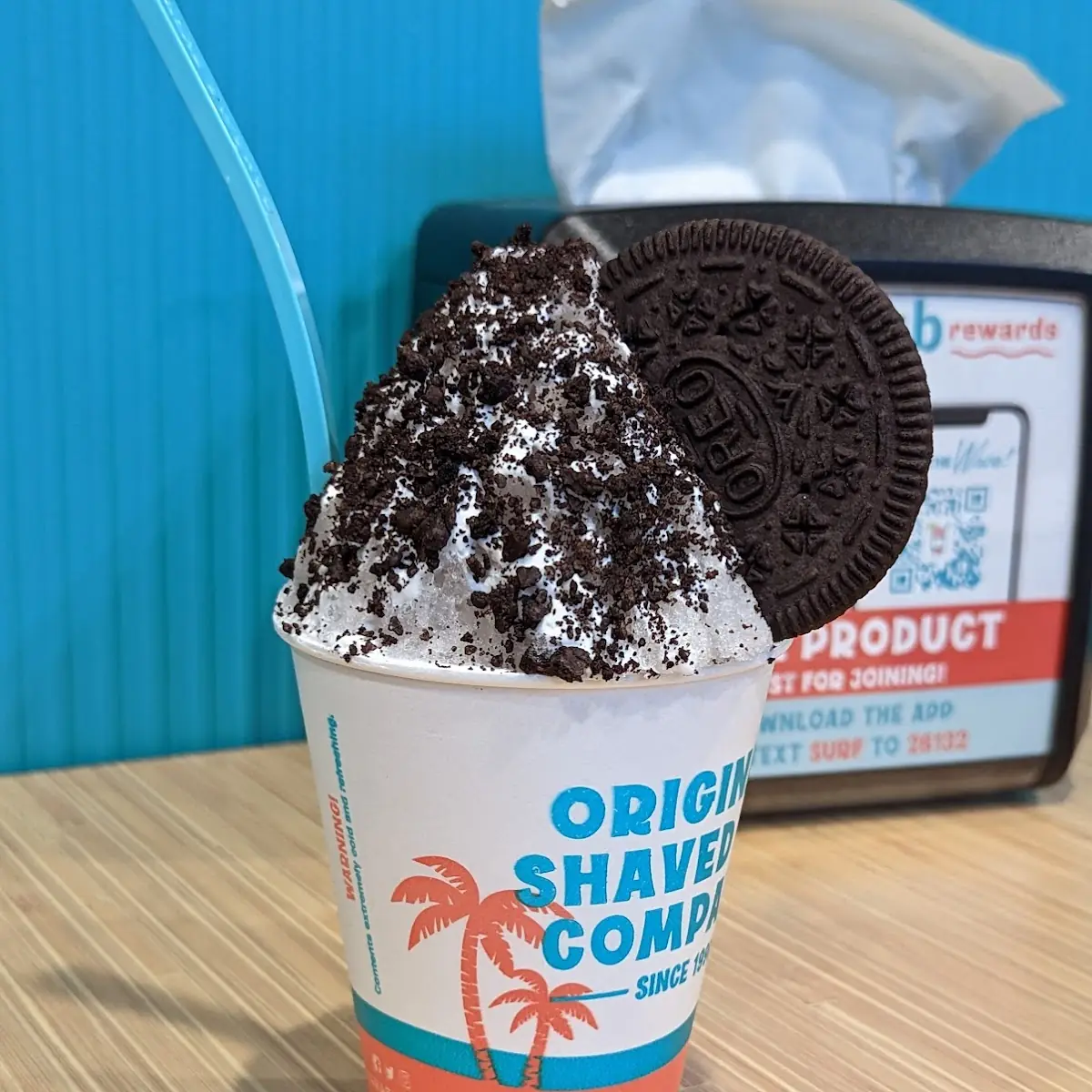 Horchata with Oreo Cookie