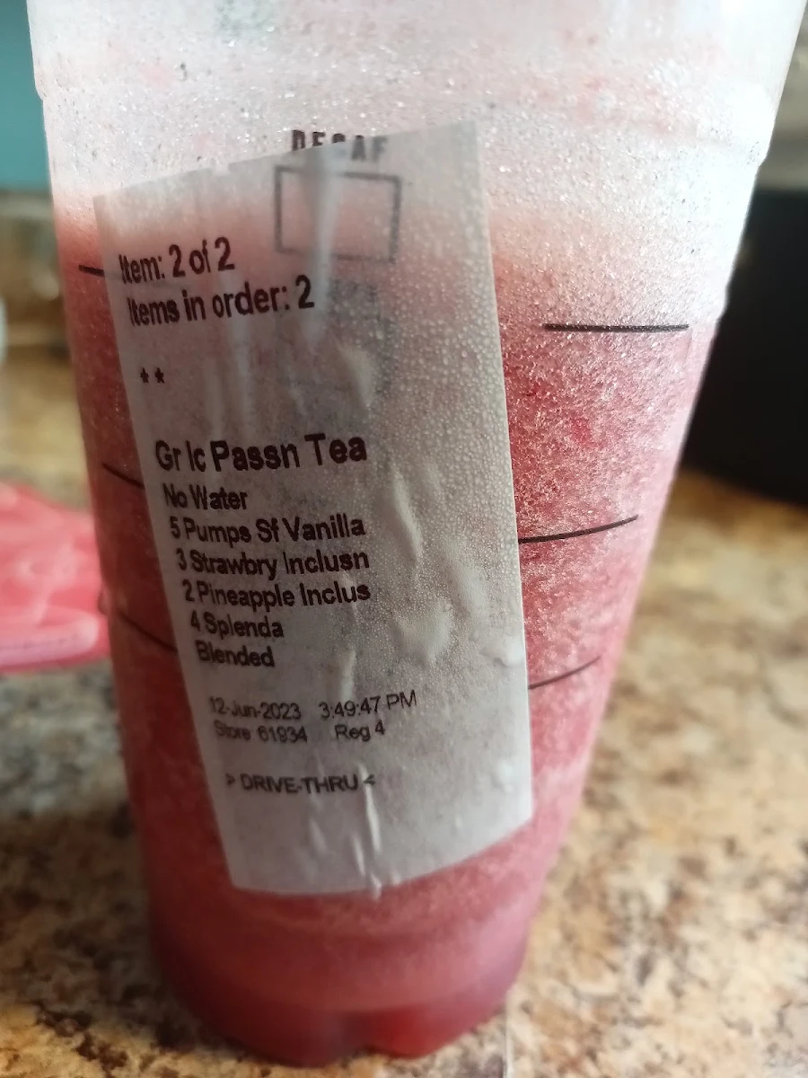 Passion Fruit Tea