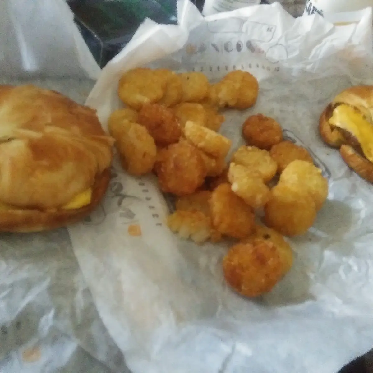 Chicken Egg and Cheese Croissant