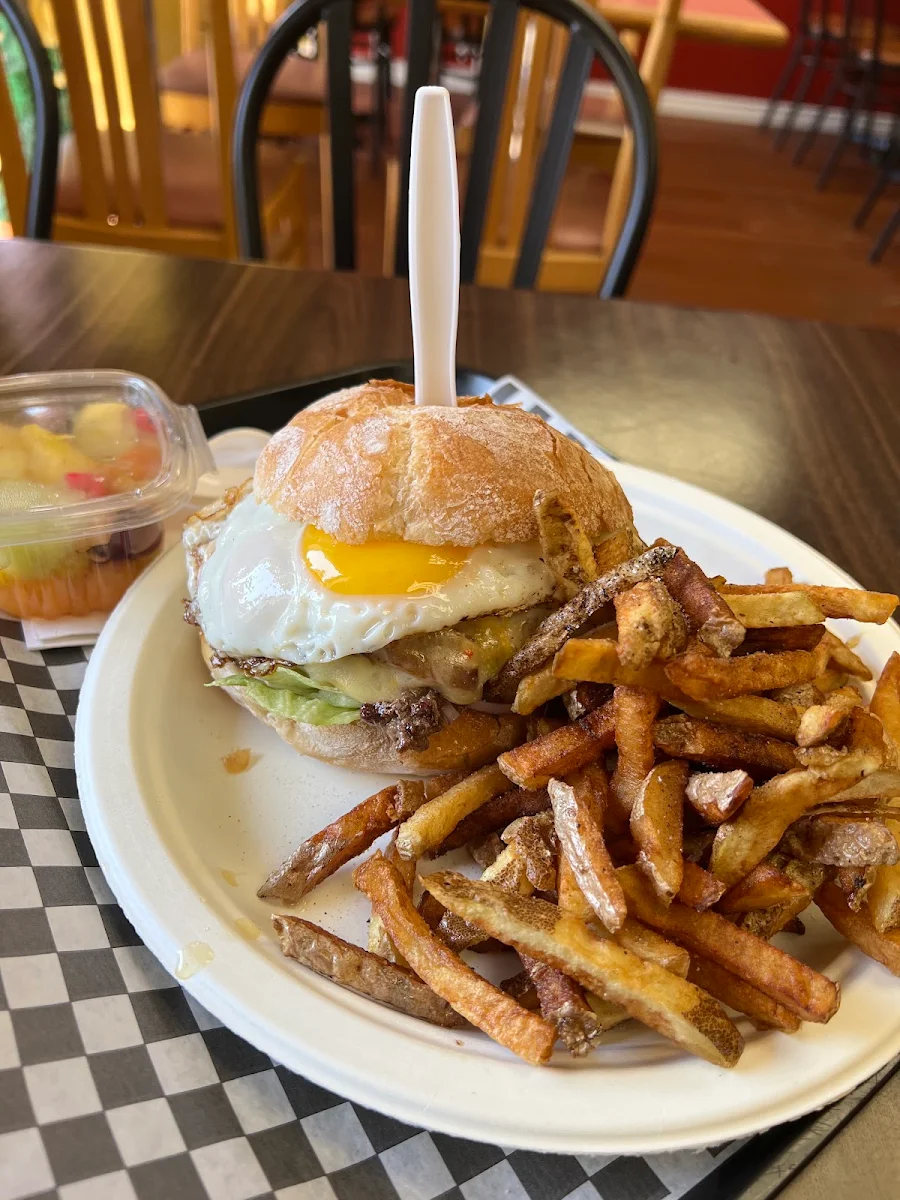 Brunch Burger Combo