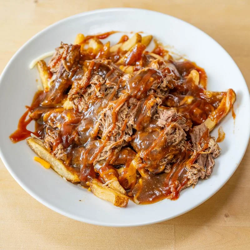 Pulled Pork 'N' Hot Pepper Poutine