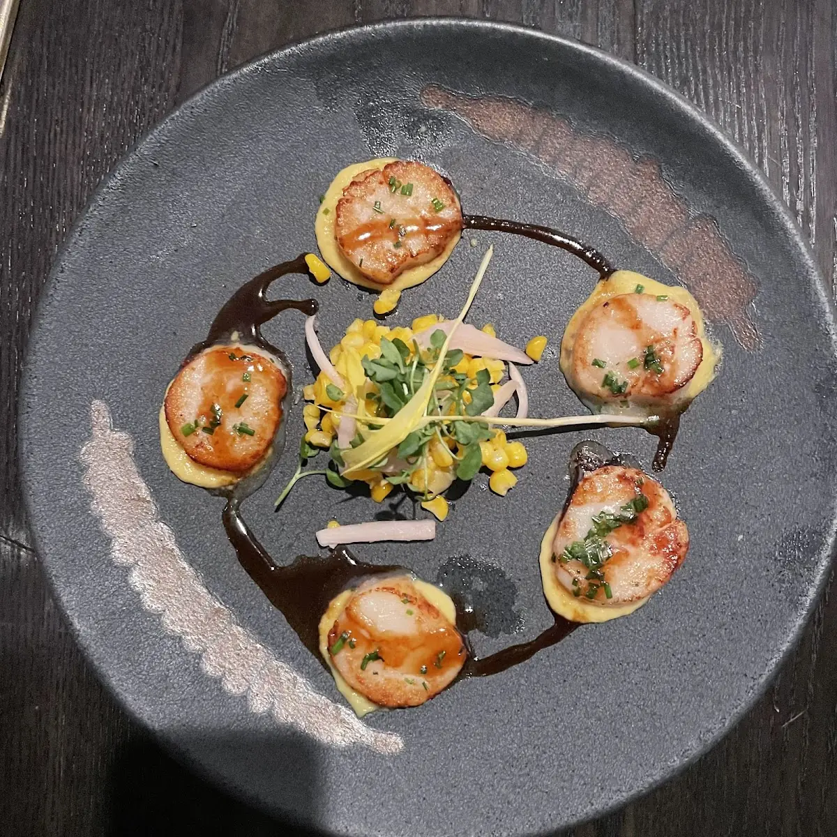 Pan Seared Scallops