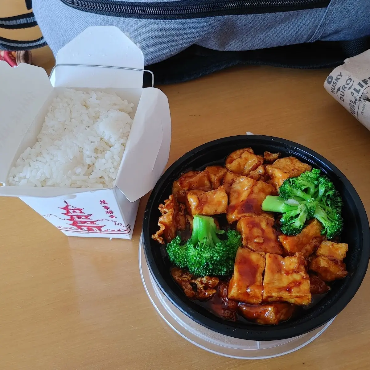 General TSO's Tofu Lunch