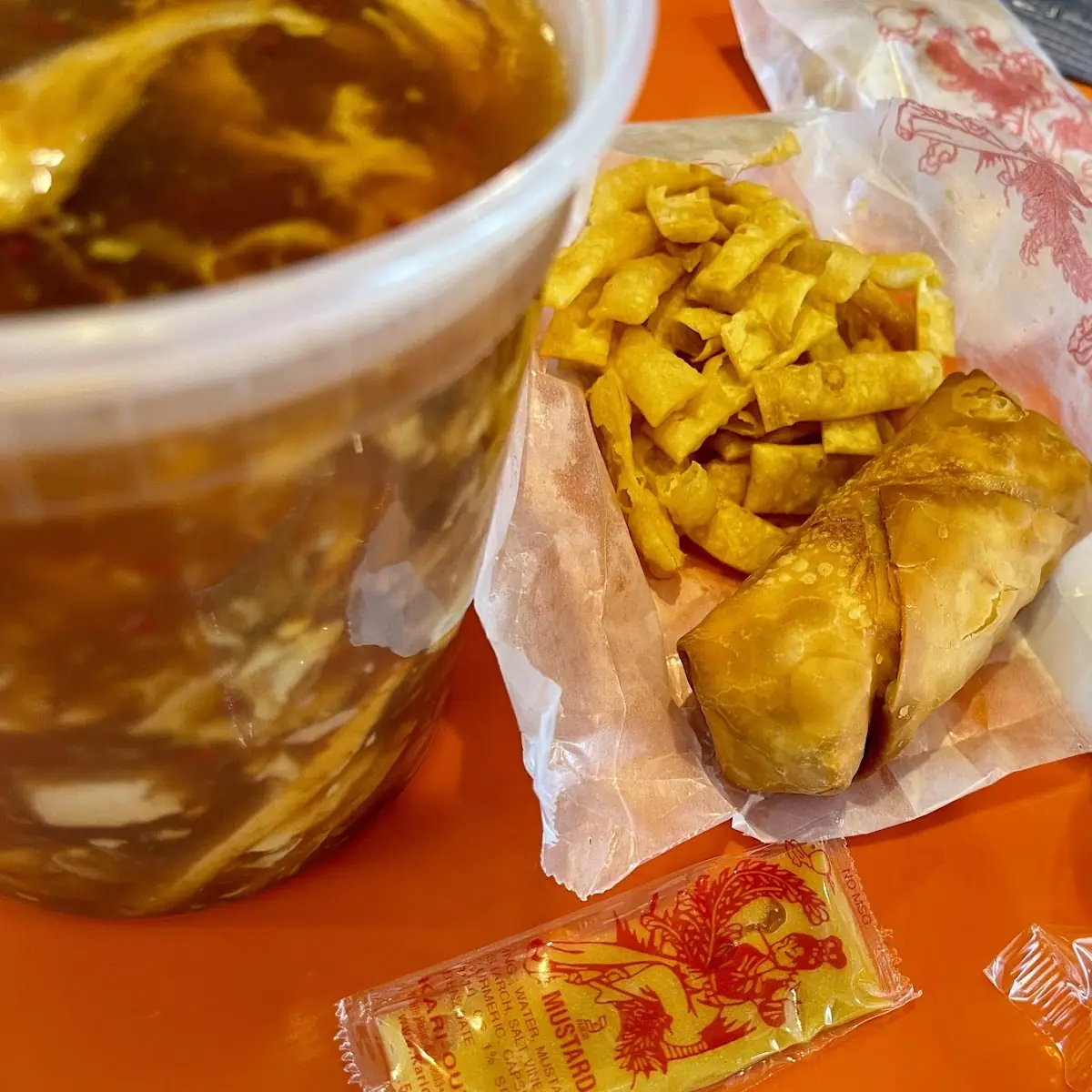 Hot and Sour Soup Egg Roll