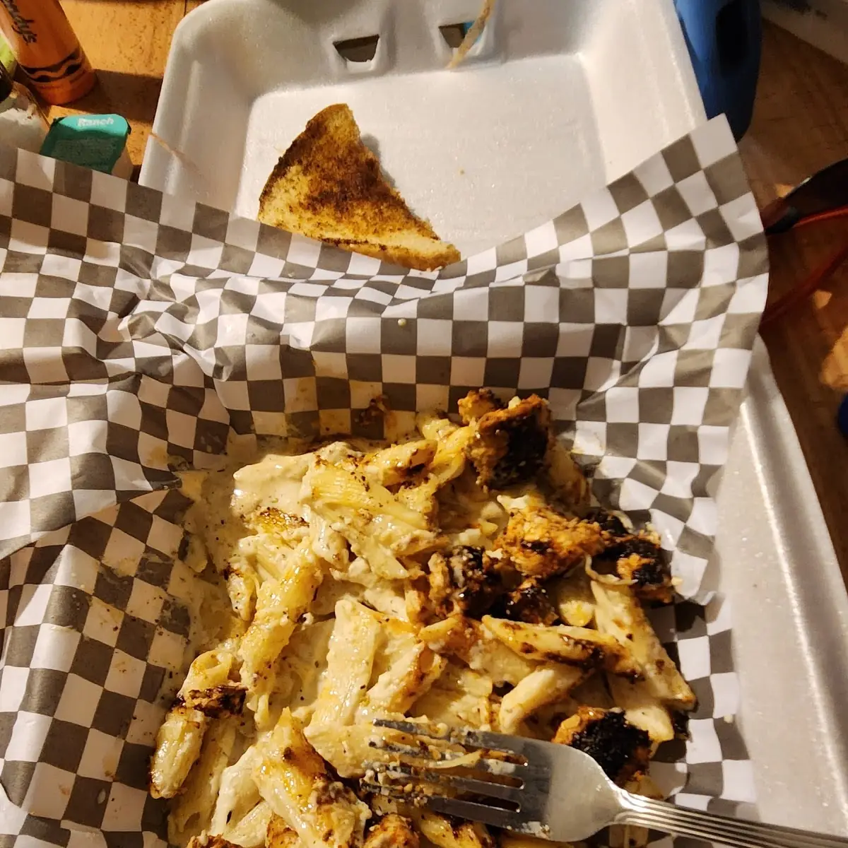 Blackened Chicken Alfredo