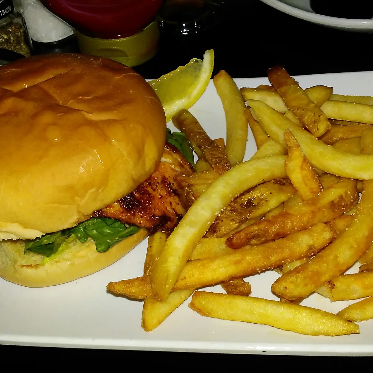 Blackened Fish Sandwich Combo