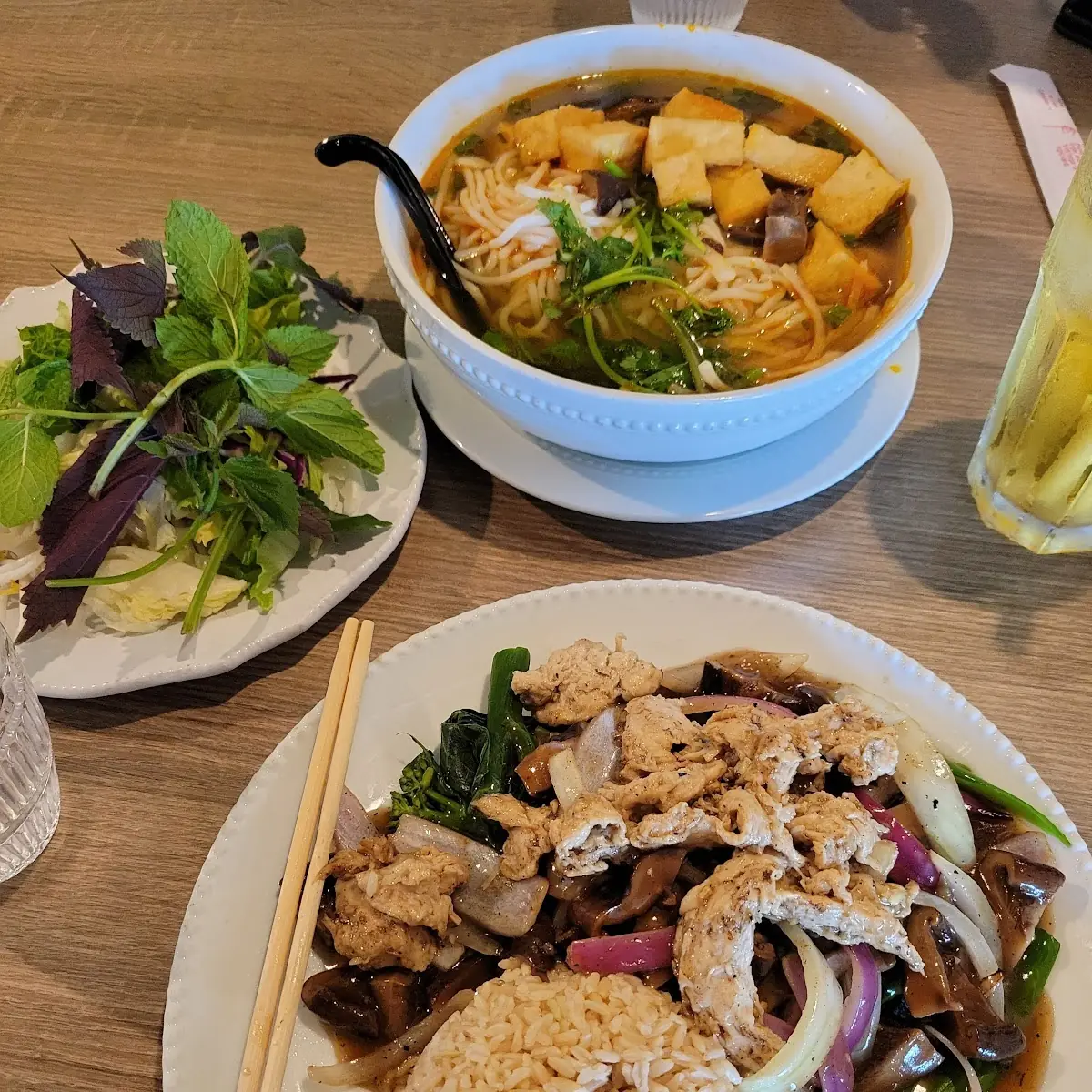 Lemon Grass Chicken or Beef or Tofu