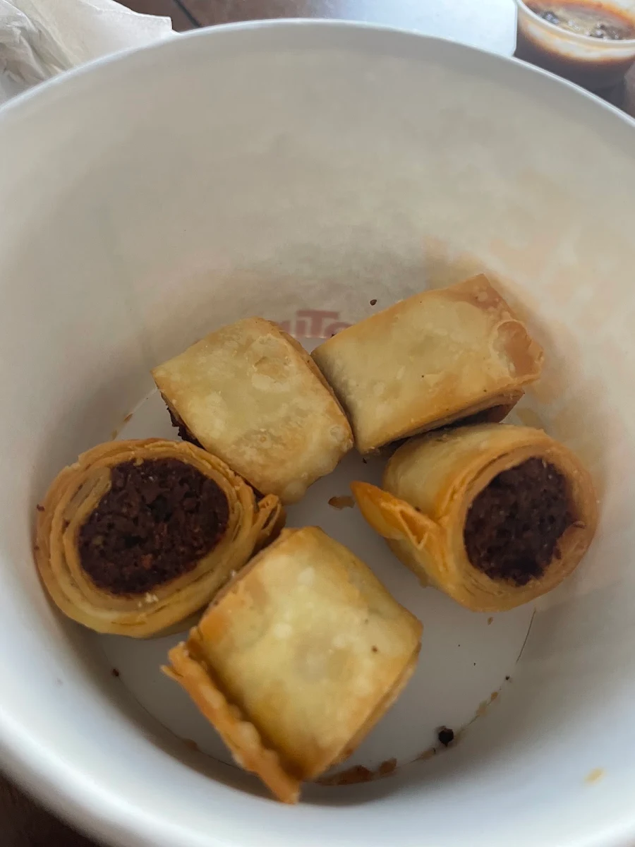 Crisp Beef Burrito