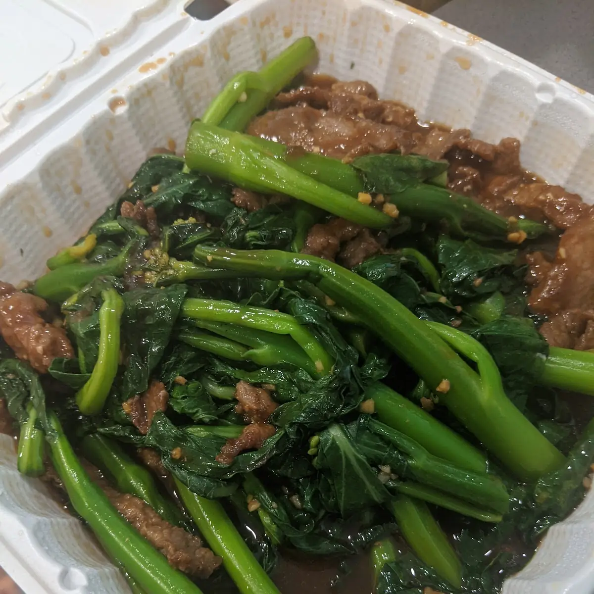 Beef with Chinese Broccoli