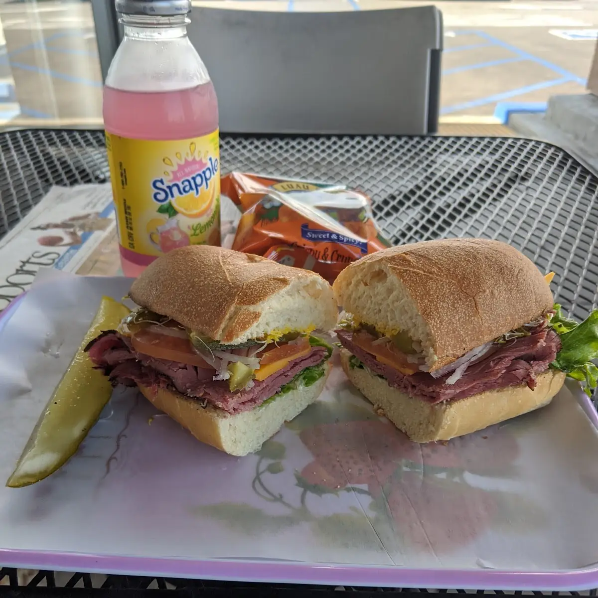 Roast Beef Sandwich Hot or Cold