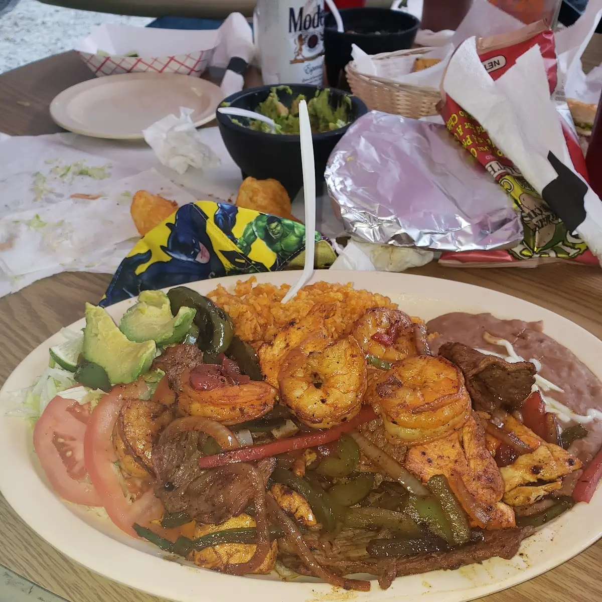 Fajitas De Camaron Shrimp Fajitas