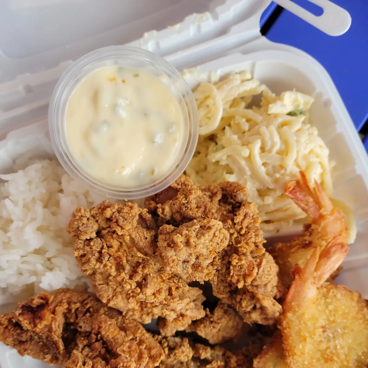 Fried Shrimp and Chicken