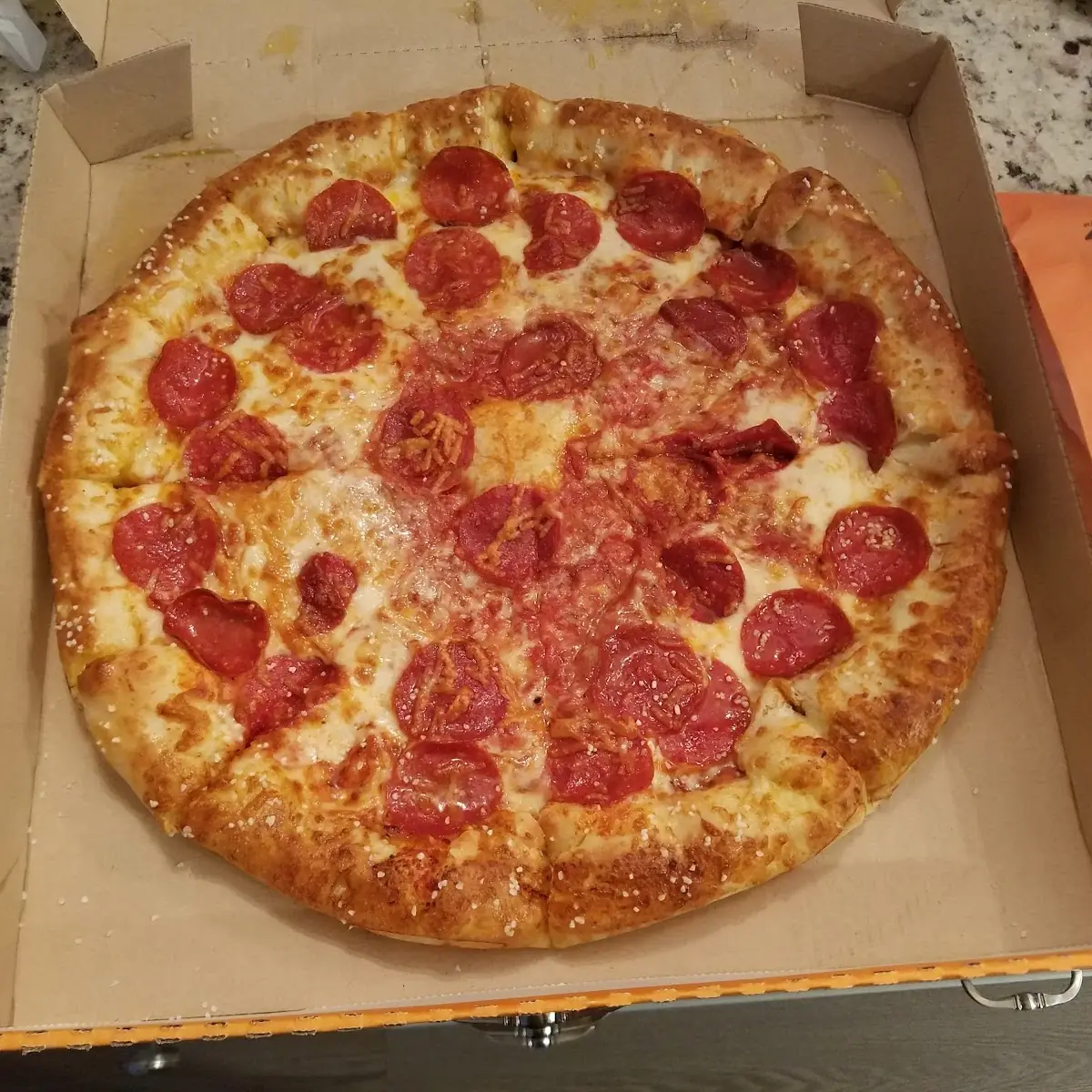 Stuffed Pretzel Crust Pizza