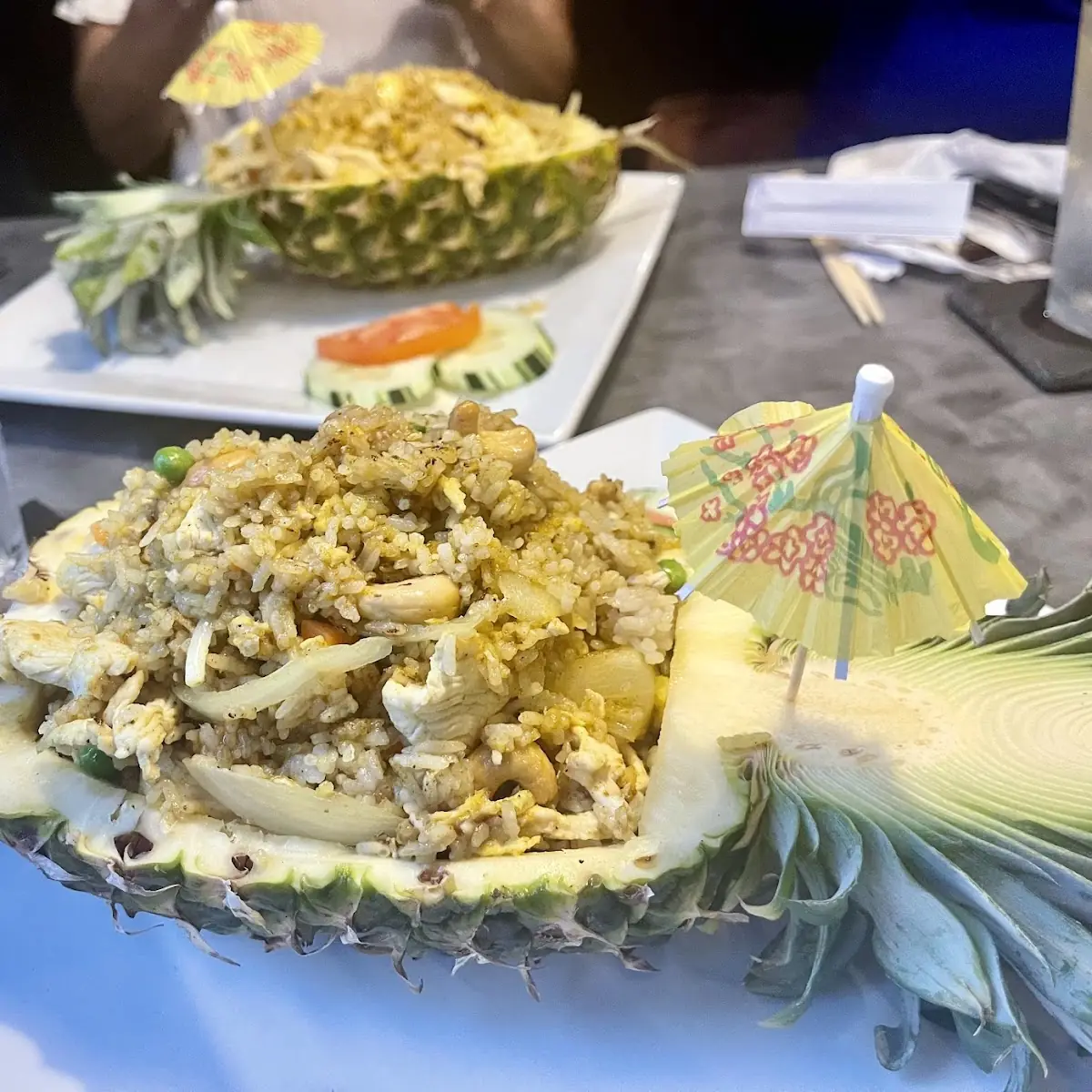 Pineapple Fried Rice with Shrimp