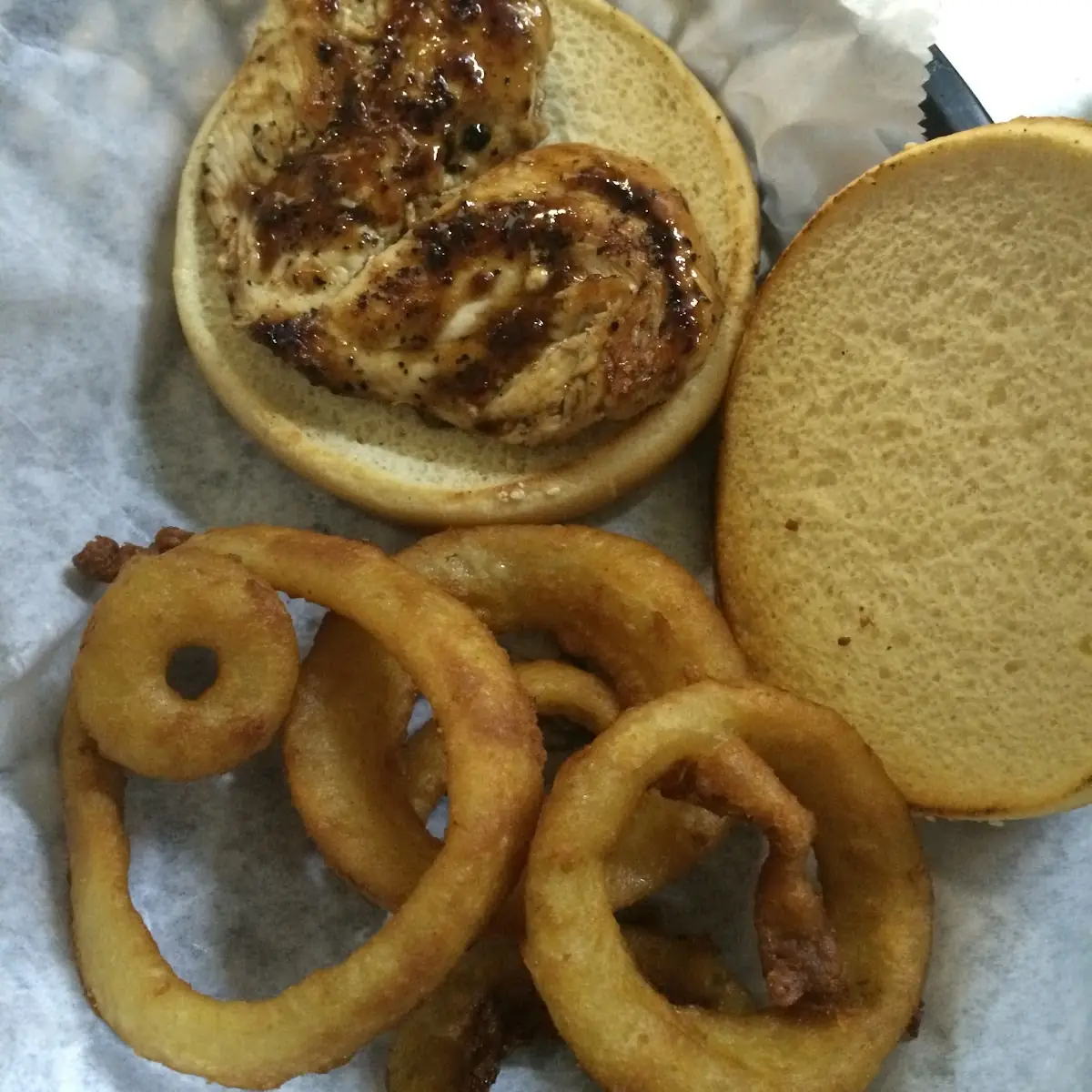 Basket Onion Rings