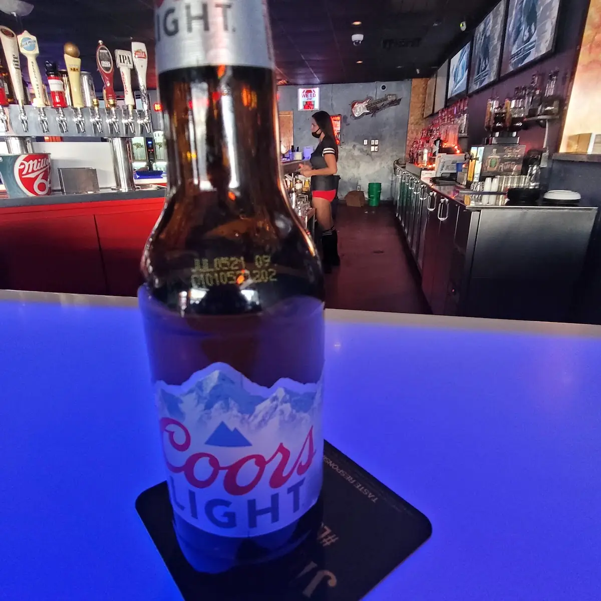 Cold Coors Light