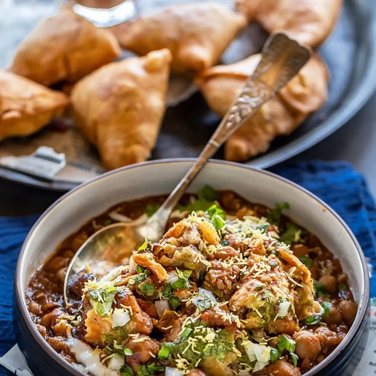 Samosa Chat