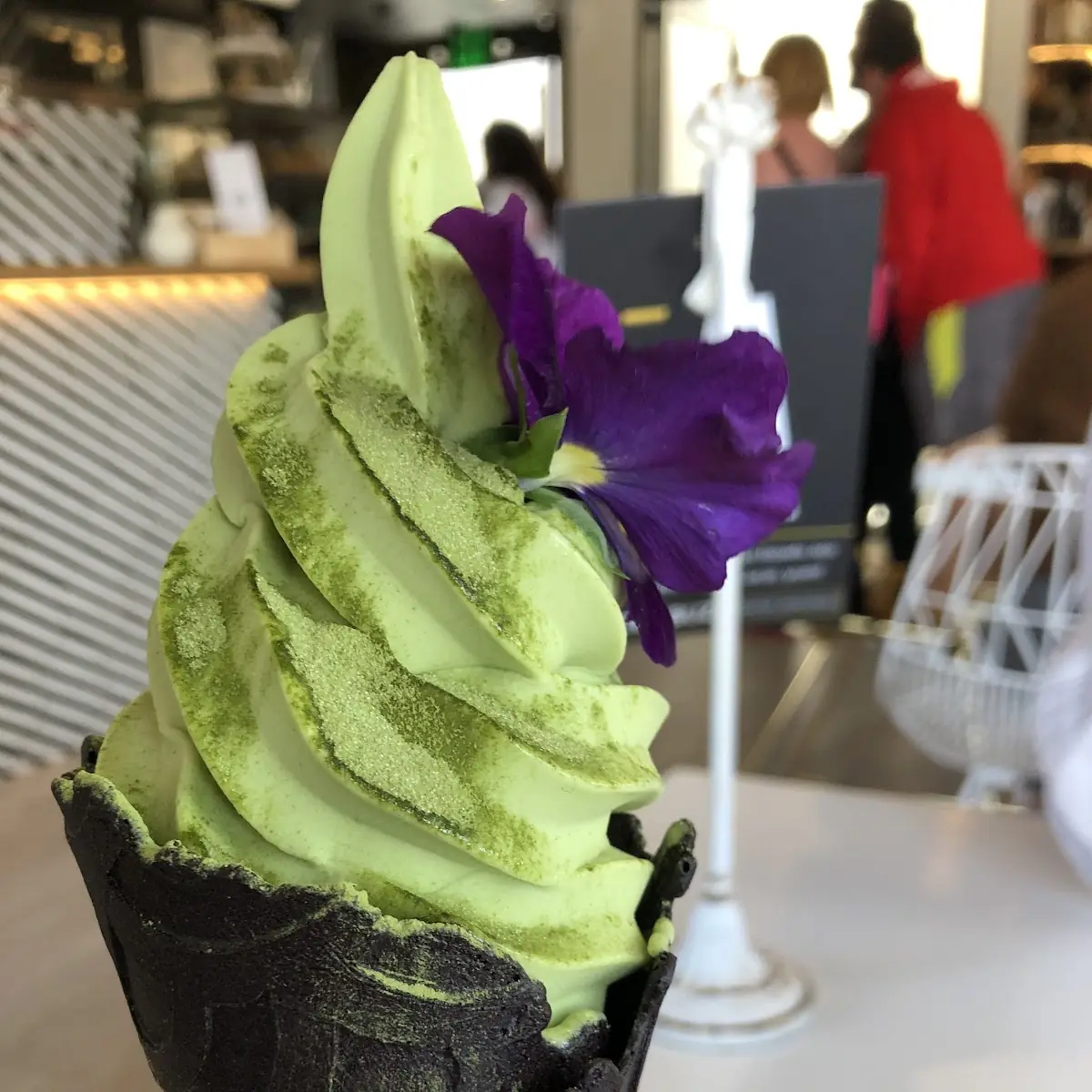Matcha Soft Serve