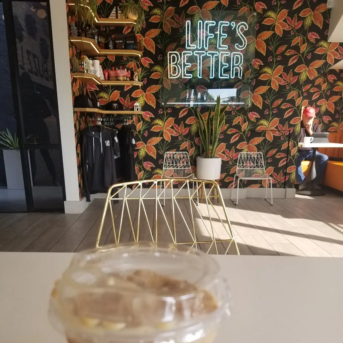 Vanilla Latte with Soy Milk