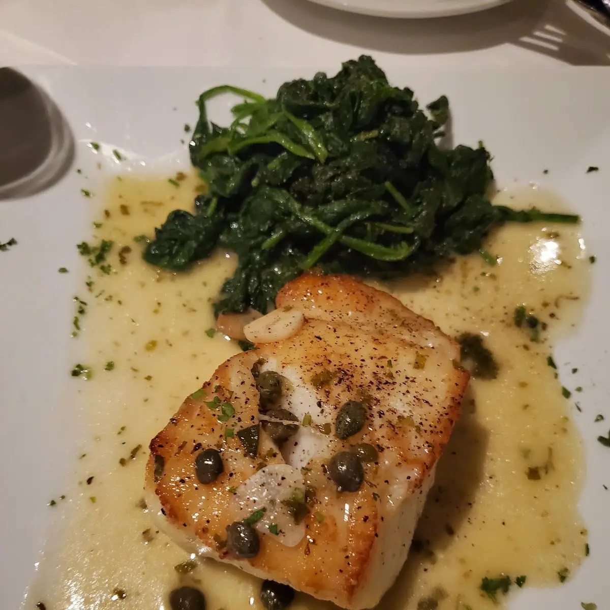 Cod Fish Piccata