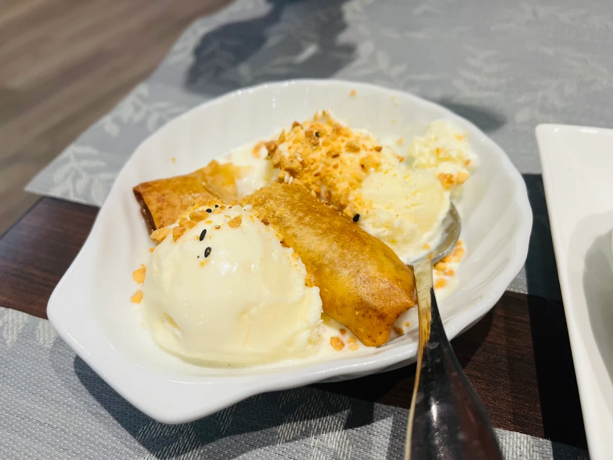 Ice Cream with Fried Banana