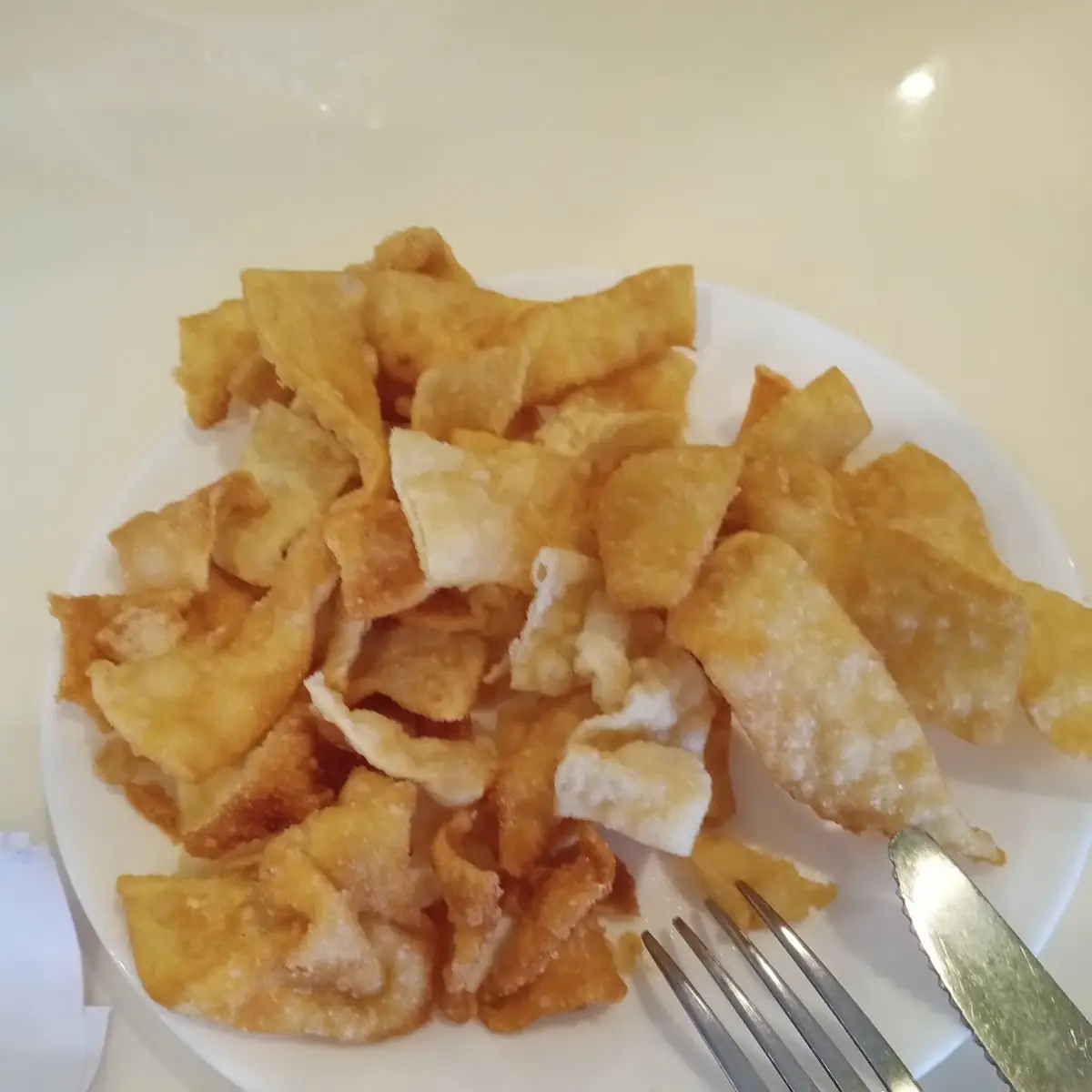 Fried Wonton Strips