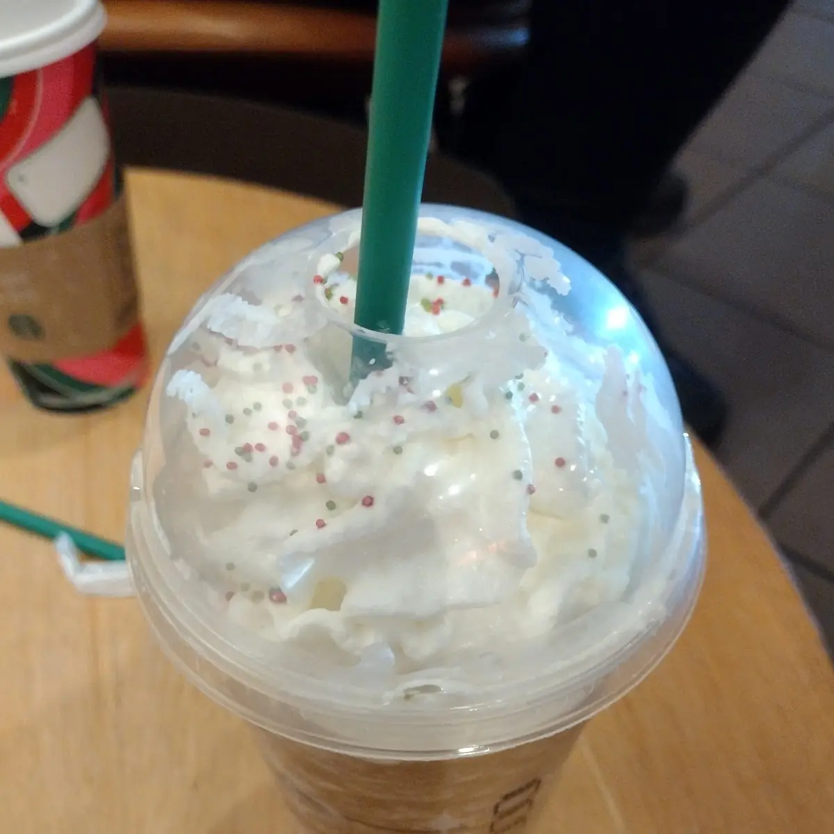 Starbucks Iced Sugar Cookie Latte
