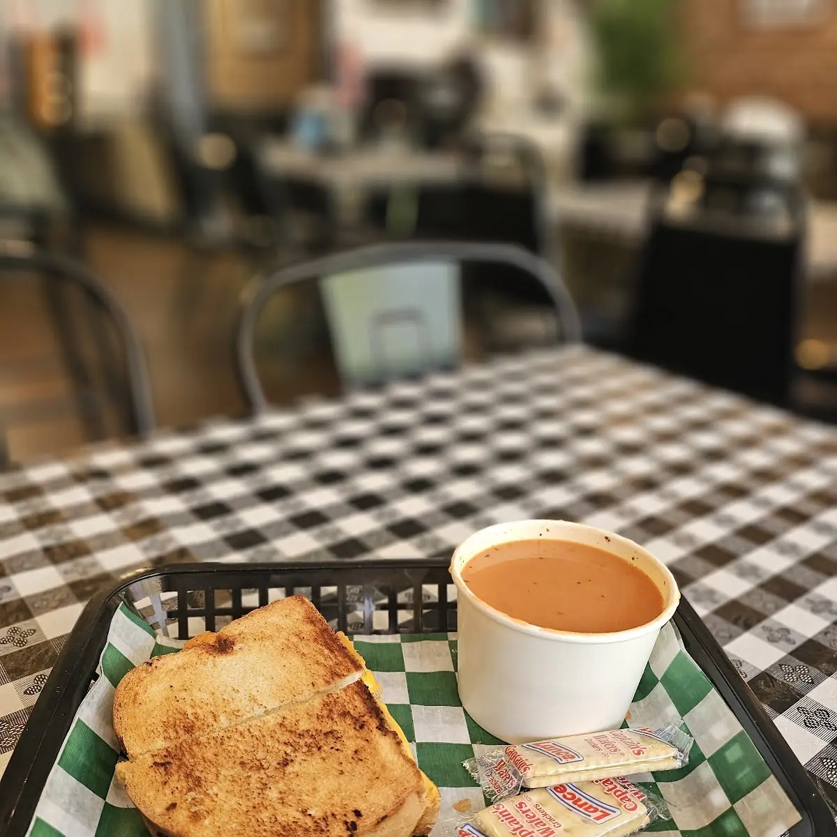 Grilled Cheese and Tomato Soup