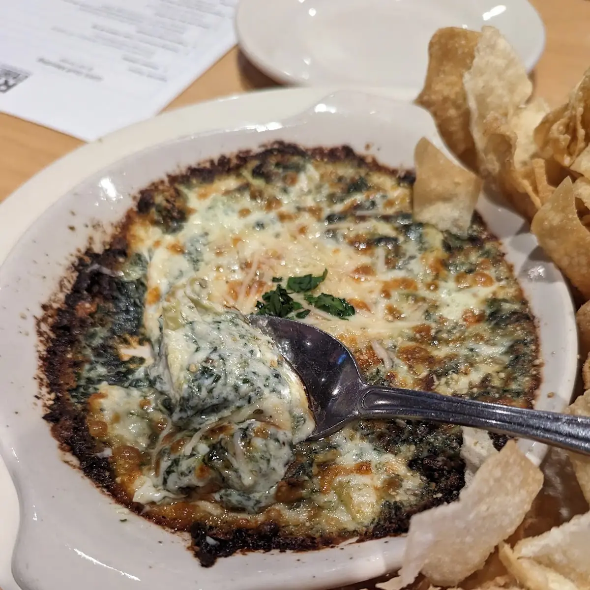Burned Artichoke Spinach Dip