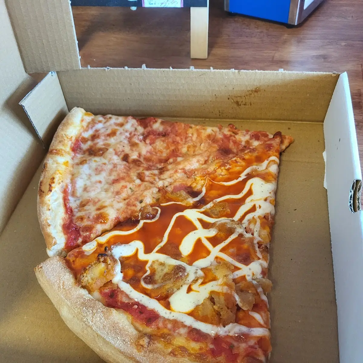 Buffalo Chicken Pizza Roll