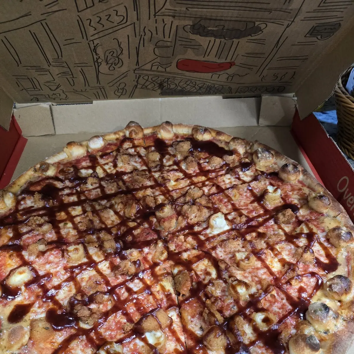 Double Jump BBQ Chicken Pizza