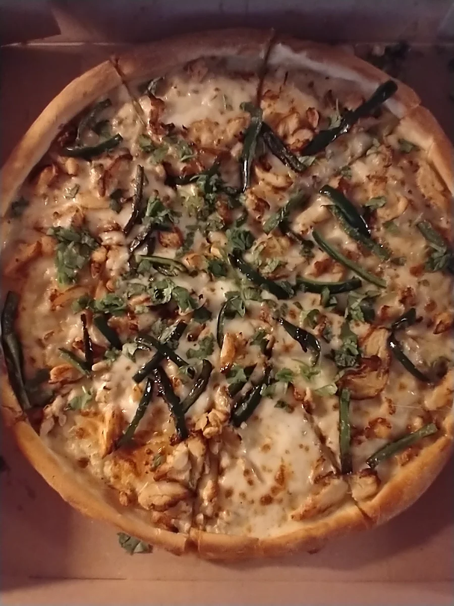 Pesto Chicken Pizza