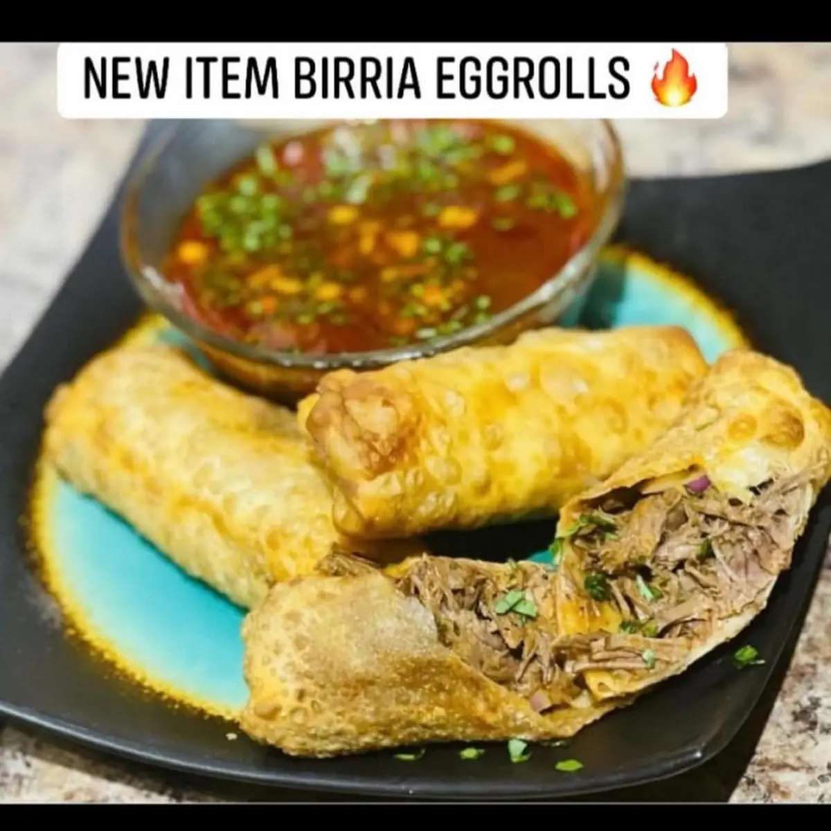 Rollos De Huevo Y Birria Birria Egg Rolls