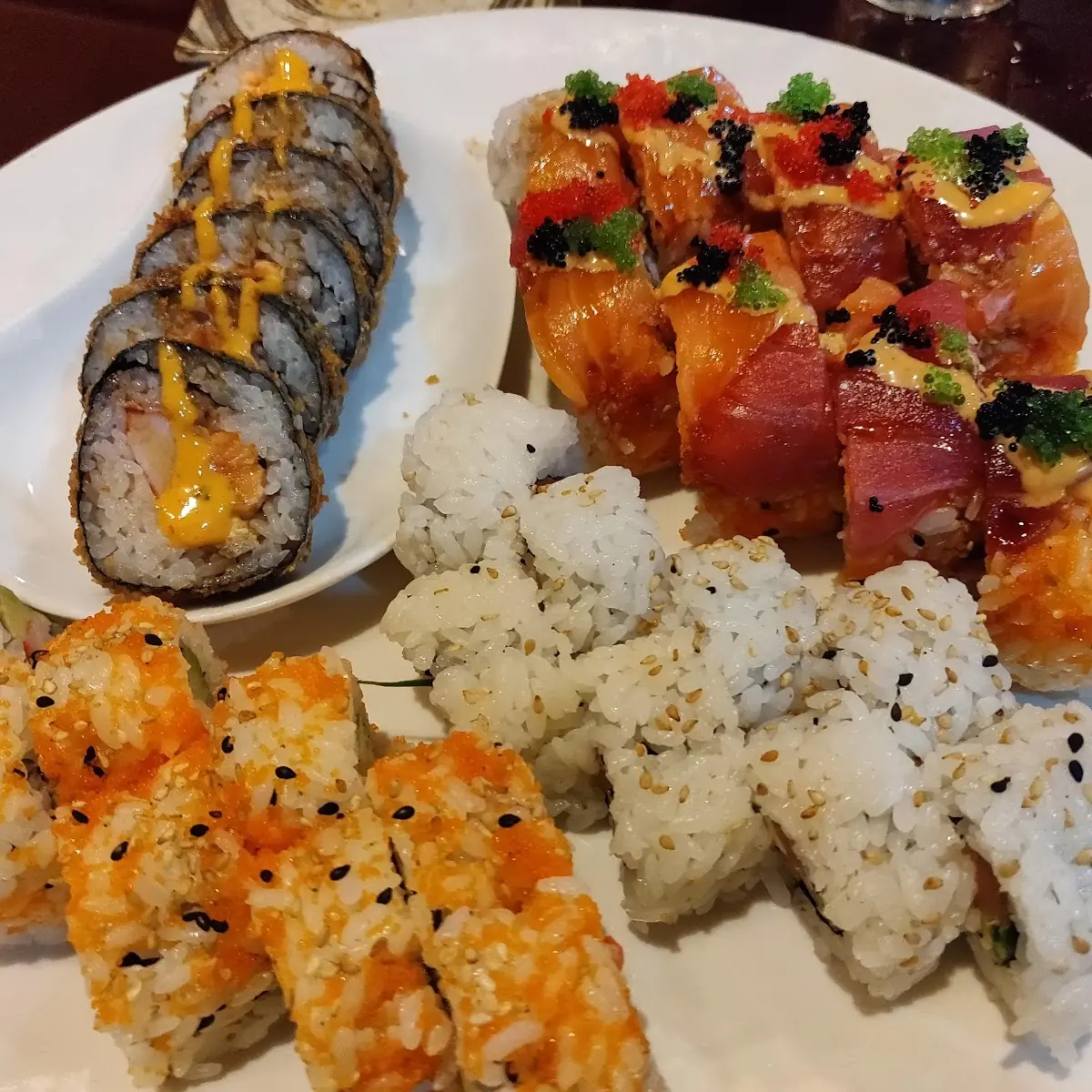 Variety Sushi Rolls