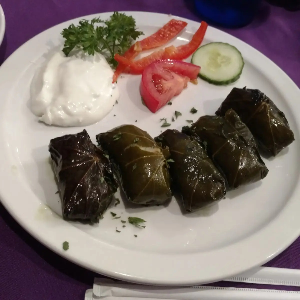Sarma U Japraku - Stuffed Grape Leaves