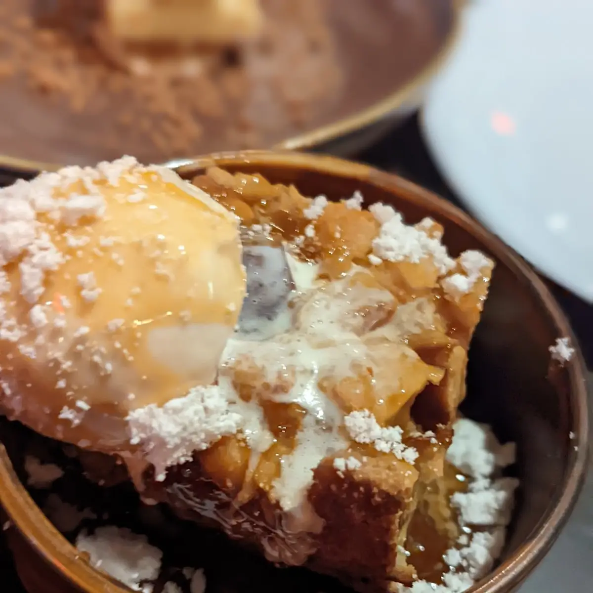 Pretzel Bread Pudding