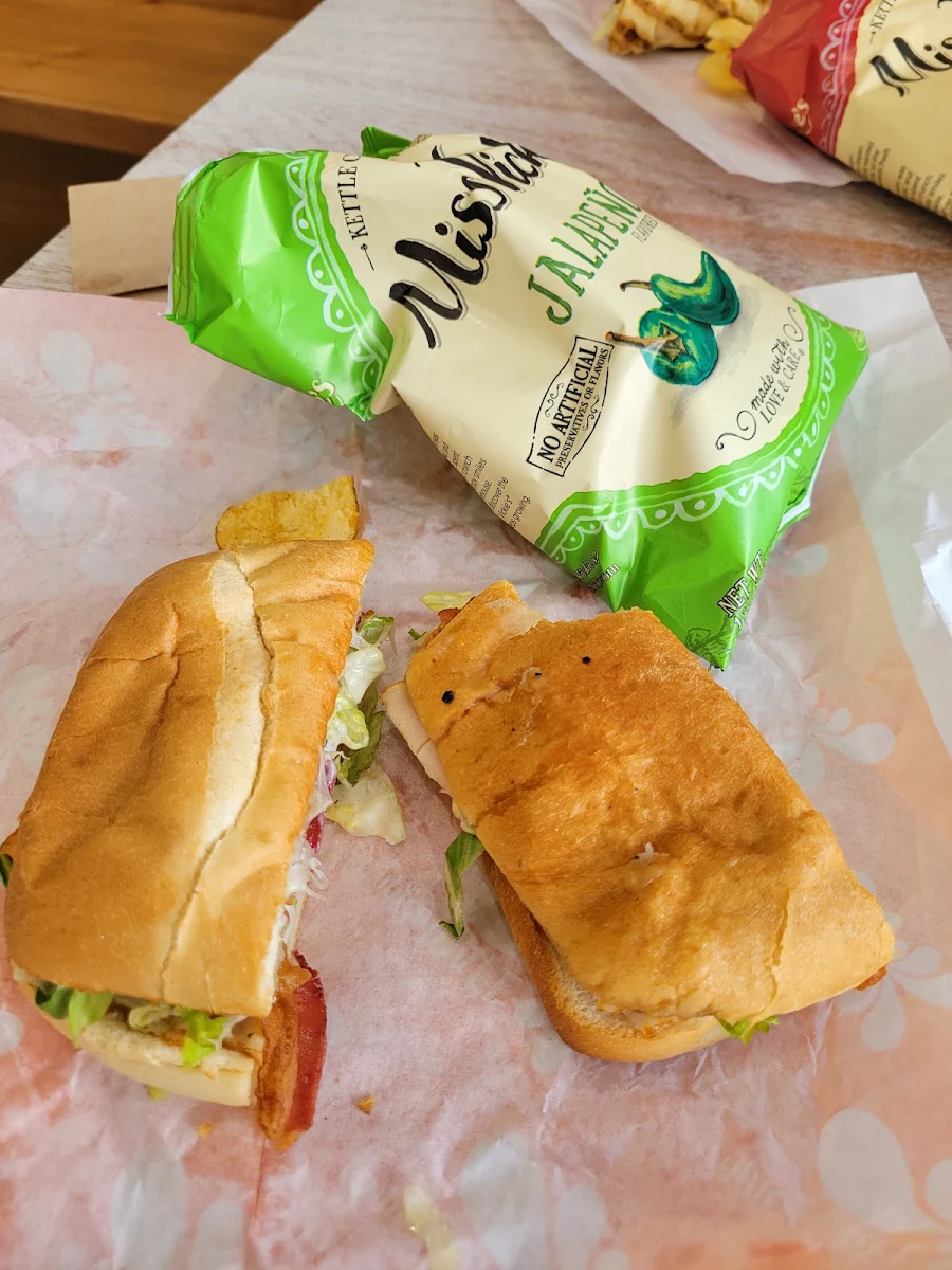 Turkey Bacon Ranch on Ciabatta