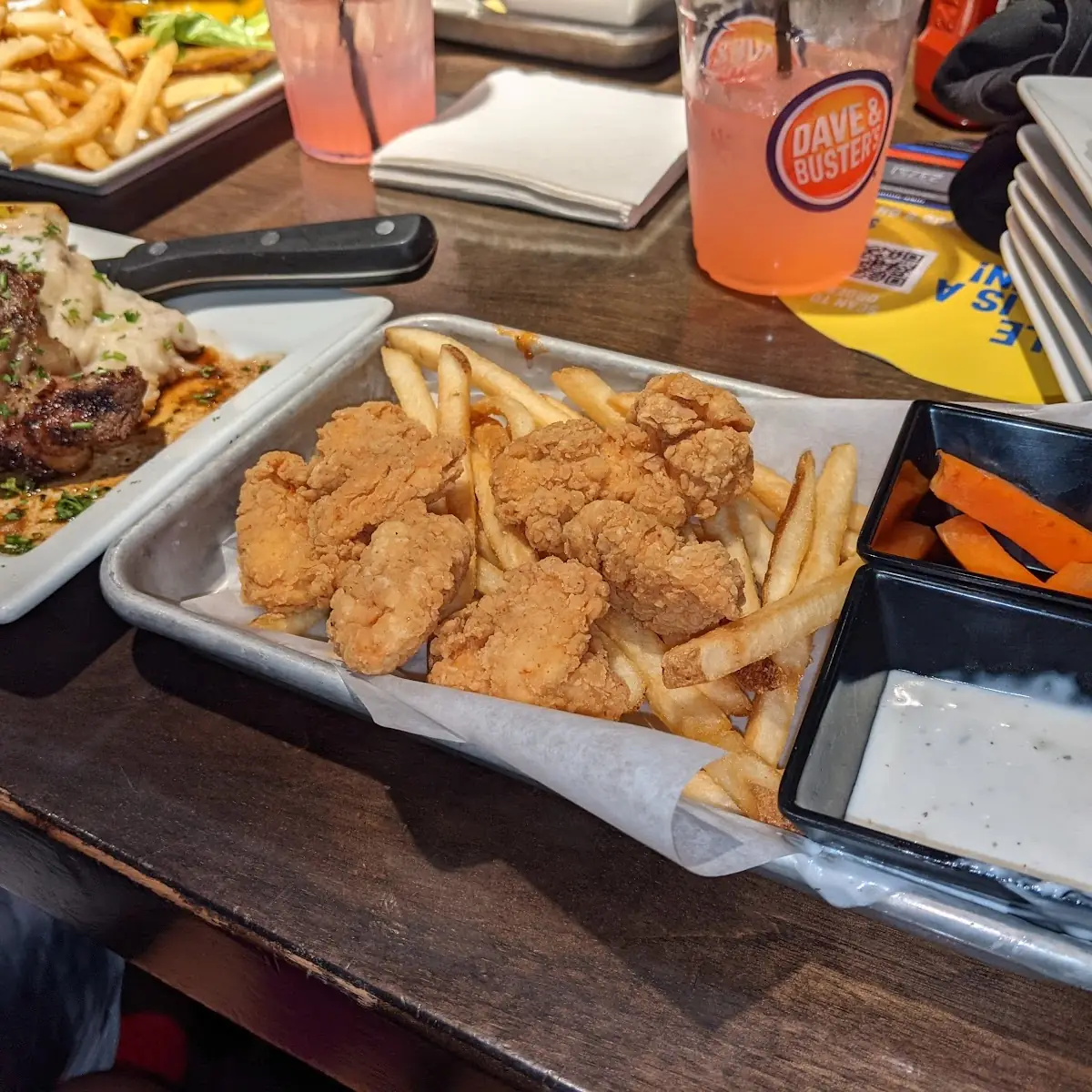Kids Chicken Strips with Fries