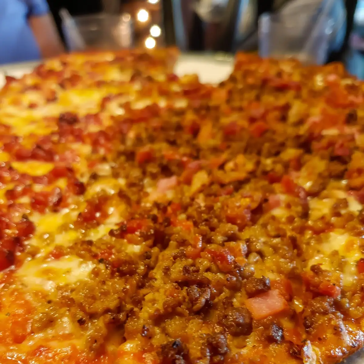 1 2 Pepperoni and Meat Lovers Pizza
