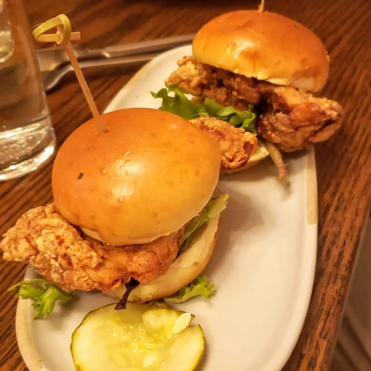 Fried Chicken Sliders