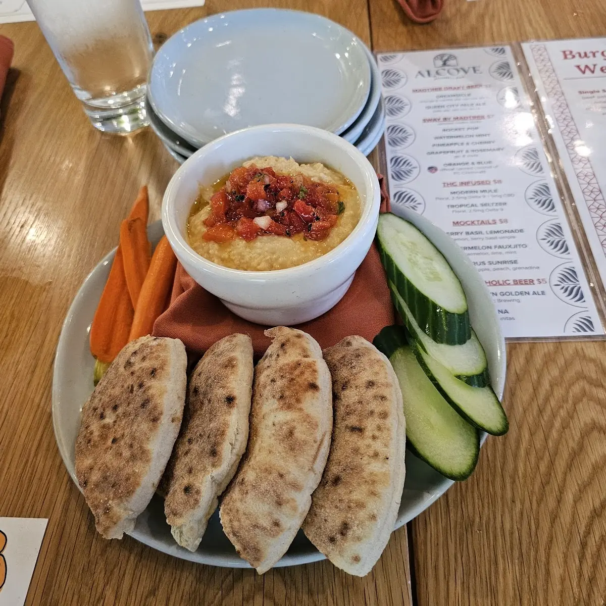 Hummus Plate