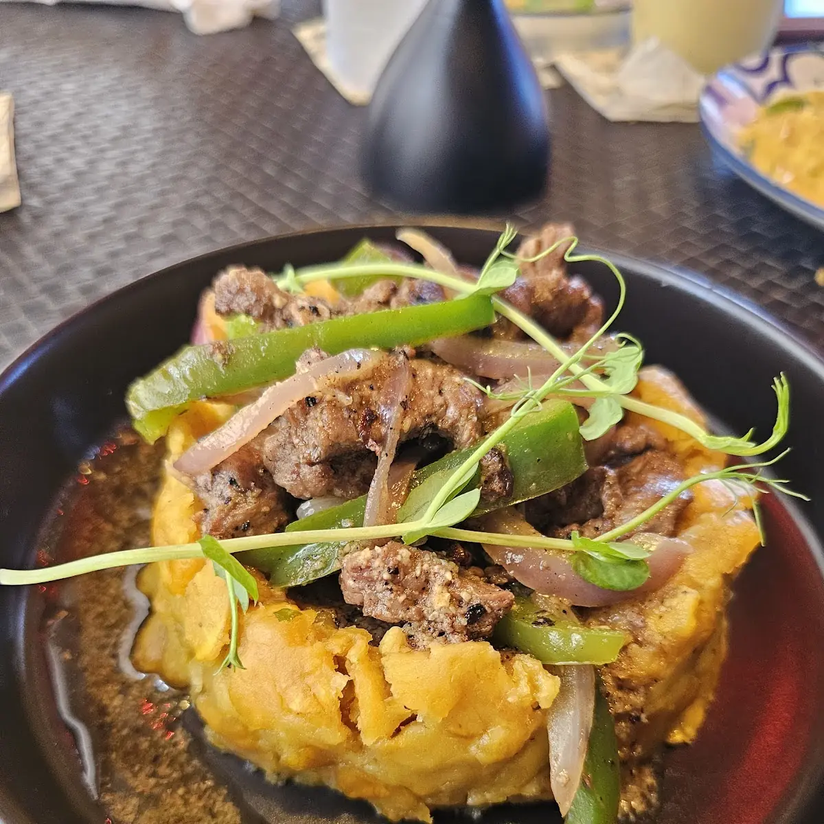 Mofongo Relleno De Churrasco