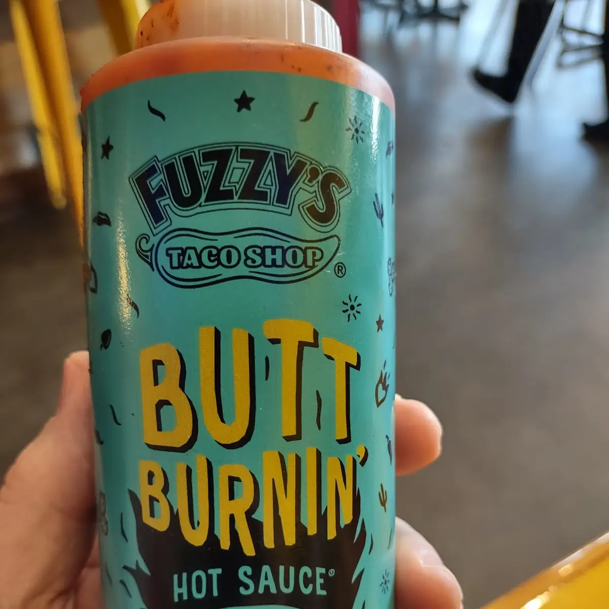 Butt Burnin' Hot Sauce Bottle
